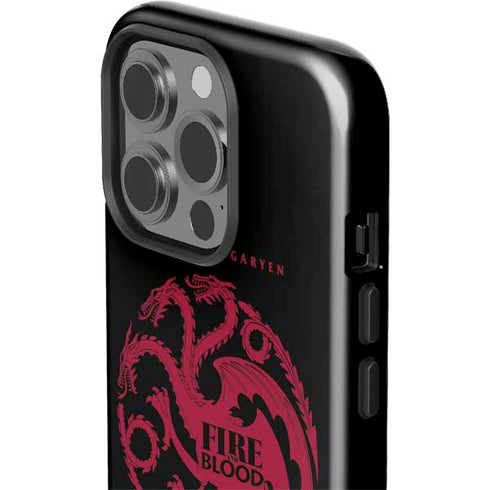 Game of Thrones: House Targaryen iPhone 15 Pro Impact Case
