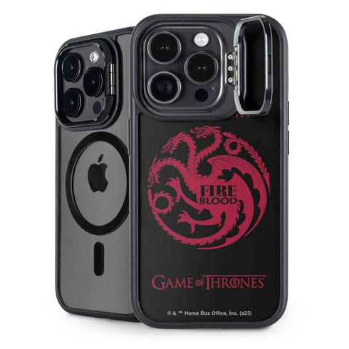 Game of Thrones: House Targaryen iPhone 15 Pro Kickstand Case