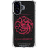 Game of Thrones: House Targaryen iPhone 16 Plus Clear Case