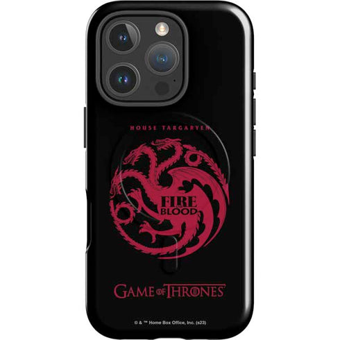 Game of Thrones: House Targaryen iPhone 16 Pro Max Magsafe Impact Case
