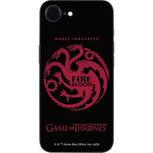 Game of Thrones: House Targaryen iPhone 16e Skin