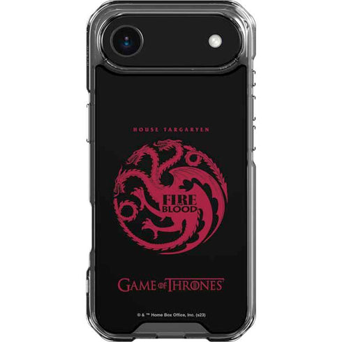 Game of Thrones: House Targaryen iPhone 17 Air Clear Case