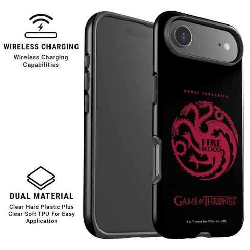 Game of Thrones: House Targaryen iPhone 17 Air Magsafe Impact Case