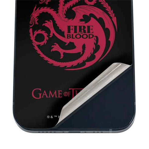 Game of Thrones: House Targaryen iPhone 17 Pro Skin