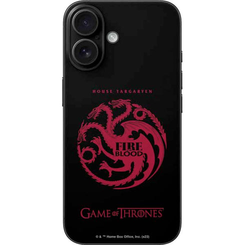 Game of Thrones: House Targaryen iPhone 17 Skin