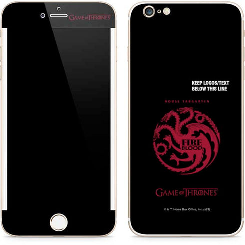 Game of Thrones: House Targaryen iPhone 6/6s Plus Skin