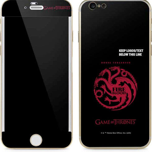 Game of Thrones: House Targaryen iPhone 6/6s Skin