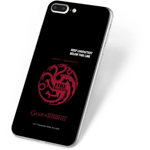 Game of Thrones: House Targaryen iPhone 8 Plus Skin