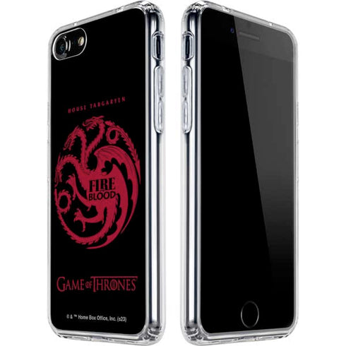 Game of Thrones: House Targaryen iPhone SE (2nd & 3rd Gen) Clear Case