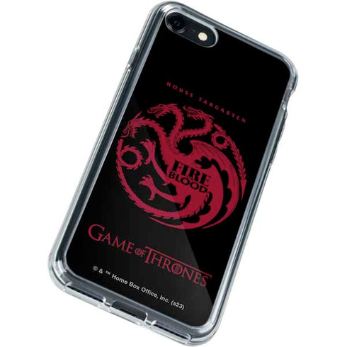 Game of Thrones: House Targaryen iPhone SE (2nd & 3rd Gen) Clear Case