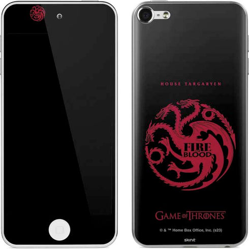 Game of Thrones: House Targaryen Apple iPod Skin