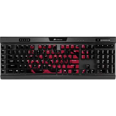 Game of Thrones: House Targaryen K95 RGB PLATINUM Mechanical Gaming Keyboard Skin