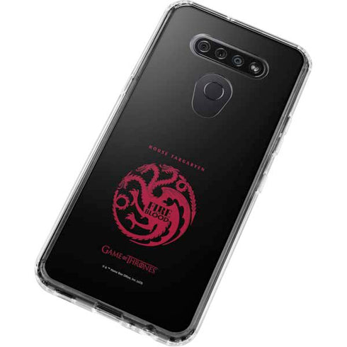 Game of Thrones: House Targaryen LG K51/Q51 Clear Case