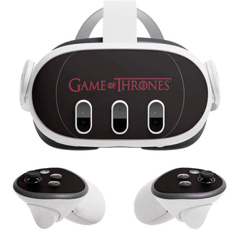 Game of Thrones: House Targaryen Meta Quest 3 Skin