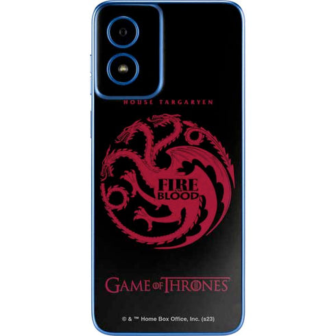 Game of Thrones: House Targaryen Moto G Play 4G (2024) Skin