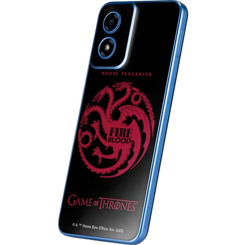 Game of Thrones: House Targaryen Moto G Play 4G (2024) Skin