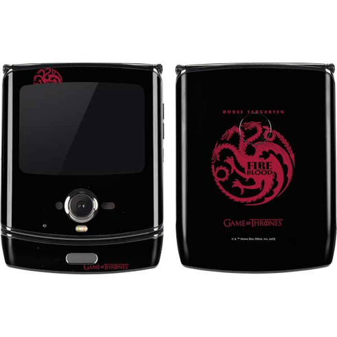 Game of Thrones: House Targaryen Motorola RAZR Skin