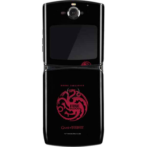 Game of Thrones: House Targaryen Motorola RAZR Skin