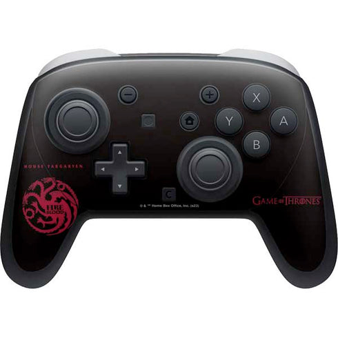 Game of Thrones: House Targaryen Nintendo Skins