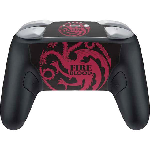 Game of Thrones: House Targaryen Nintendo Switch 2 (2025) Pro Controller Skin