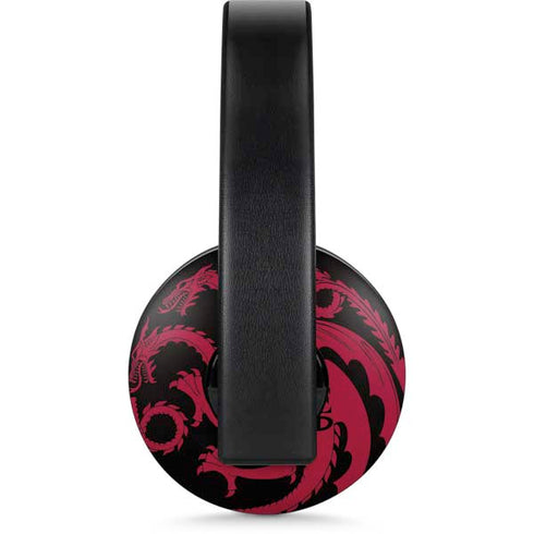 Game of Thrones: House Targaryen PlayStation 4 Gold Wireless Headset Skin