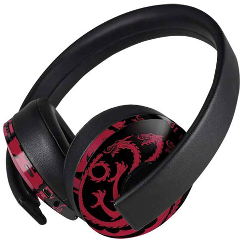 Game of Thrones: House Targaryen PlayStation 4 Gold Wireless Headset Skin