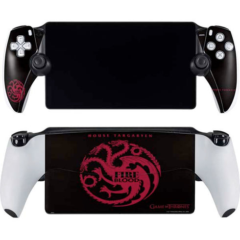 Game of Thrones: House Targaryen PlayStation Portal Remote Player Skin