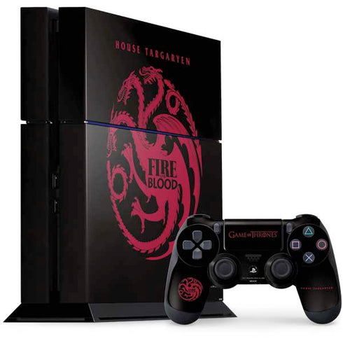 Game of Thrones: House Targaryen PlayStation PS4 Skins