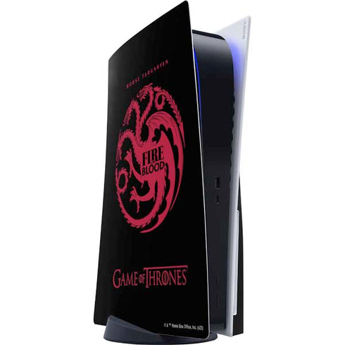 Game of Thrones: House Targaryen PS5 Console Skin