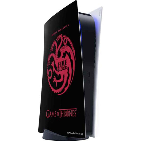 Game of Thrones: House Targaryen PlayStation PS5 Skins