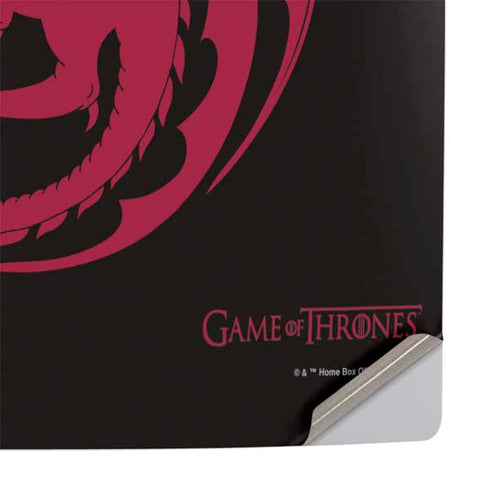Game of Thrones: House Targaryen PS5 Pro Console Skin