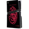 Game of Thrones: House Targaryen PS5 Pro Disk Console Skin