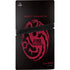 Game of Thrones: House Targaryen PS5 Pro Disk Console Skin