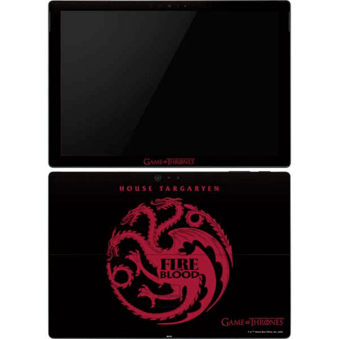 Game of Thrones: House Targaryen Surface Pro 6 Skin