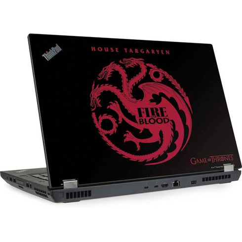 Game of Thrones: House Targaryen Lenovo ThinkPad Skin