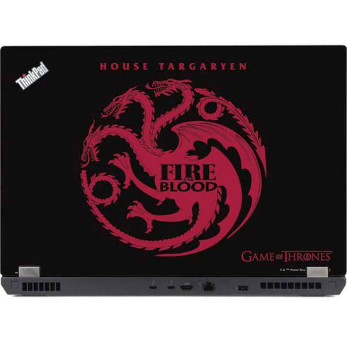 Game of Thrones: House Targaryen Lenovo ThinkPad Skin