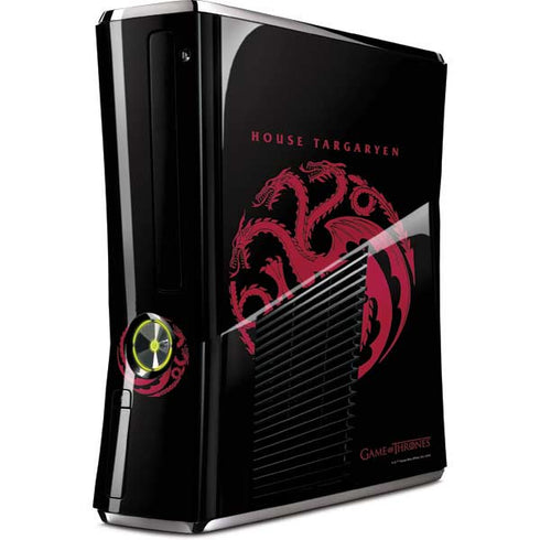 Game of Thrones: House Targaryen Xbox 360 Slim (2010) Skin