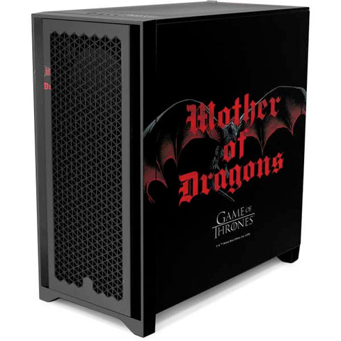 Game of Thrones: Mother of Dragons Corsair 4000D Tempered Glass Mid-Tower ATX Case Skin