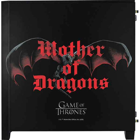 Game of Thrones: Mother of Dragons Corsair 4000D Tempered Glass Mid-Tower ATX Case Skin