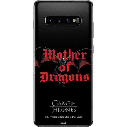 Game of Thrones: Mother of Dragons Galaxy S10 Plus Skin