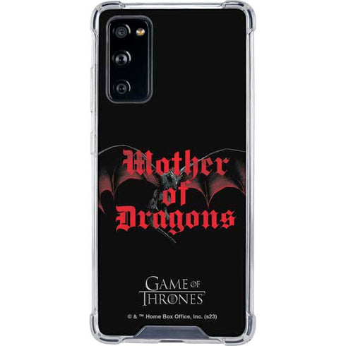 Game of Thrones: Mother of Dragons Galaxy S20 FE Clear Case