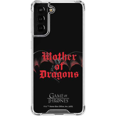 Game of Thrones: Mother of Dragons Galaxy S21 FE Clear Case