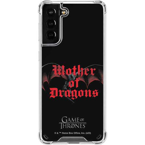 Game of Thrones: Mother of Dragons Galaxy S21 Plus 5G Clear Case