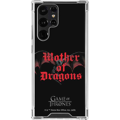 Game of Thrones: Mother of Dragons Galaxy S23 Ultra Clear Case