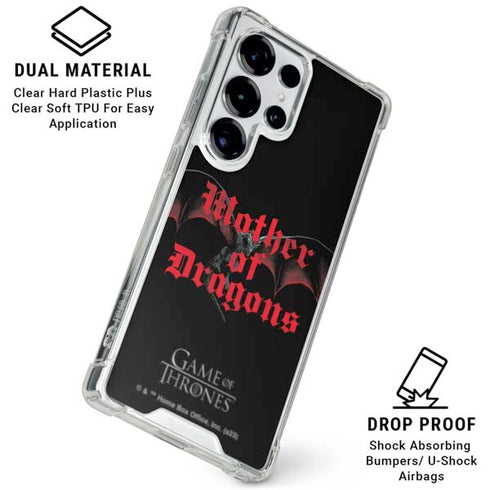 Game of Thrones: Mother of Dragons Galaxy S25 Ultra Clear Case