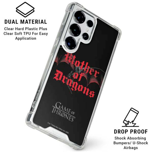 Game of Thrones: Mother of Dragons Galaxy S26 Ultra Clear Case