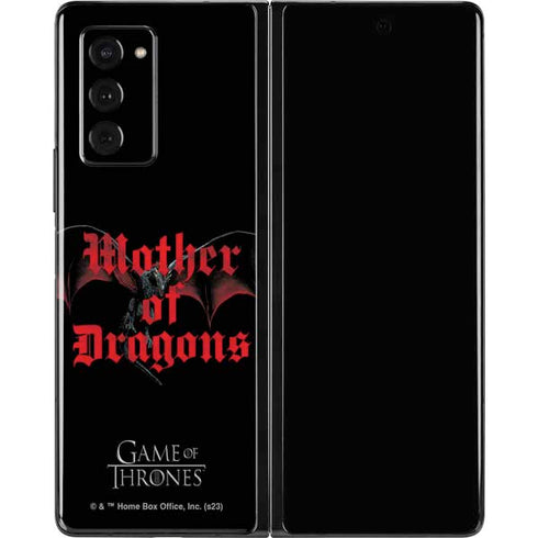 Game of Thrones: Mother of Dragons Galaxy Z Fold2 5G Skin