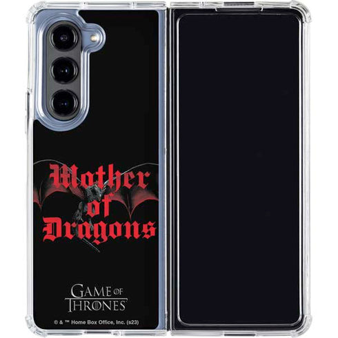 Game of Thrones: Mother of Dragons Galaxy Z Fold5 5G Clear Case