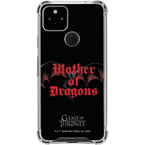 Game of Thrones: Mother of Dragons Google Pixel 5a 5G Clear Case
