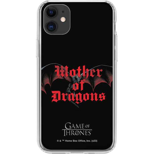 Game of Thrones: Mother of Dragons iPhone 11 Clear Case
